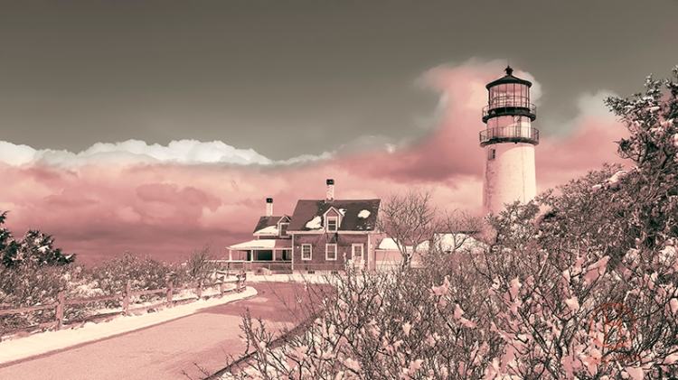 Winter photo - Truro Lighthouse in Winter